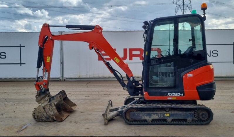 2021 Kubota KX030-4 Mini Excavators For Auction: Leeds, UK – 30th April, 1st, 2nd & 3rd May 25 full