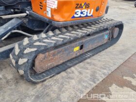 2024 Hitachi ZX33U-6-CX Mini Excavators For Auction: Leeds, UK – 30th April, 1st, 2nd & 3rd May 25 full