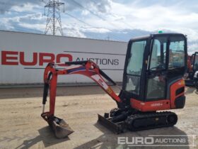 2017 Kubota KX016-4 Mini Excavators For Auction: Leeds, UK – 30th April, 1st, 2nd & 3rd May 25