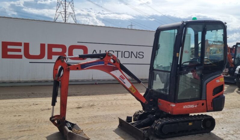 2017 Kubota KX016-4 Mini Excavators For Auction: Leeds, UK – 30th April, 1st, 2nd & 3rd May 25