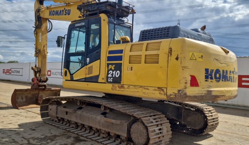 2018 Komatsu PC210LC-11 20 Ton+ Excavators For Auction: Leeds, UK – 30th April, 1st, 2nd & 3rd May 25 full