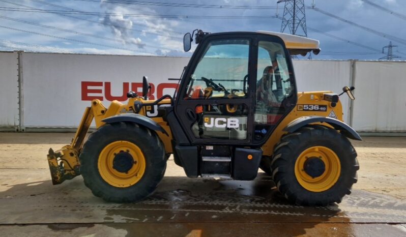 2016 JCB 536-60 Agri Super Telehandlers For Auction: Leeds, UK – 30th April, 1st, 2nd & 3rd May 25 full