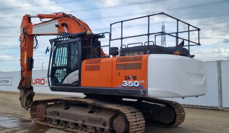 2017 Hitachi ZX350LC-6 20 Ton+ Excavators For Auction: Leeds, UK – 30th April, 1st, 2nd & 3rd May 25 full