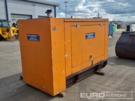 FG Wilson 40kVA Enerator, 4 Cylinder Engine Generators For Auction: Leeds, UK – 30th April, 1st, 2nd & 3rd May 25