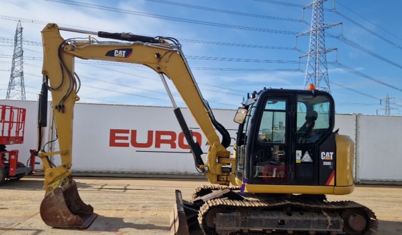 2018 CAT 308E2CR 6 Ton+ Excavators For Auction: Leeds, UK – 30th April, 1st, 2nd & 3rd May 25 full