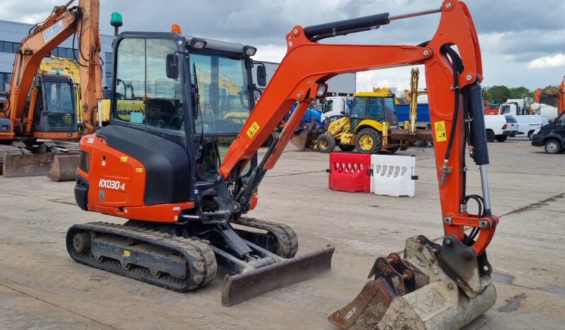 2021 Kubota KX030-4 Mini Excavators For Auction: Leeds, UK – 30th April, 1st, 2nd & 3rd May 25 full