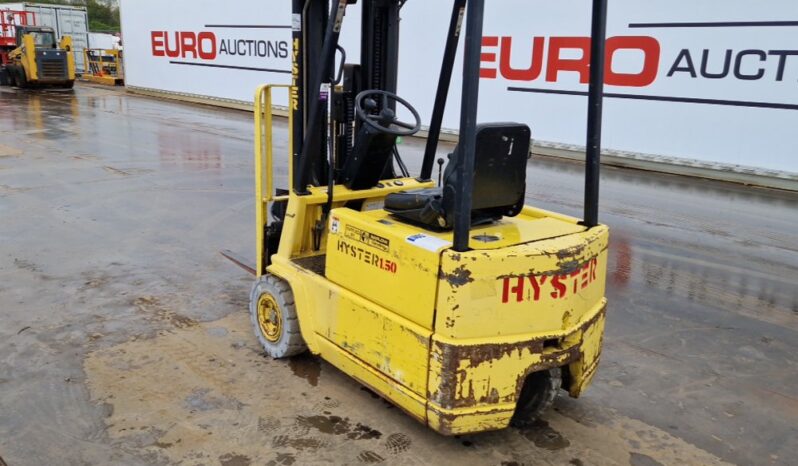Hyster A1.50XL Forklifts For Auction: Leeds, UK – 30th April, 1st, 2nd & 3rd May 25 full