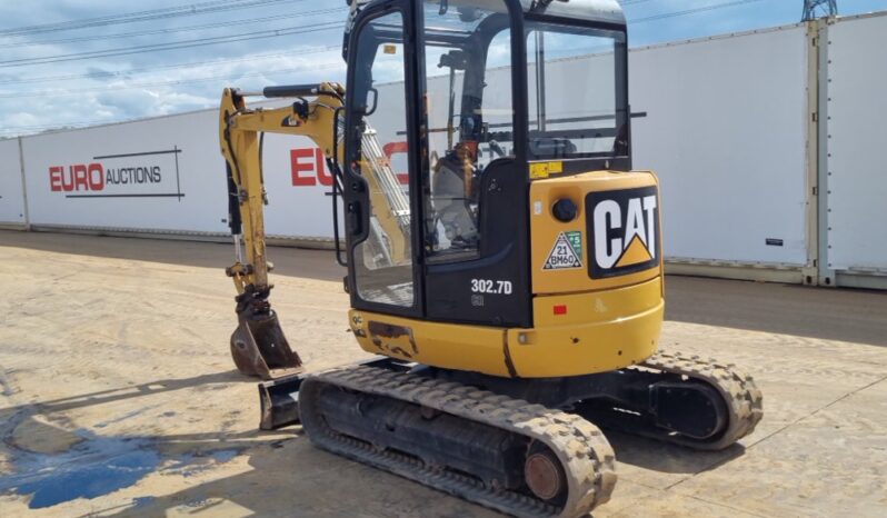 2019 CAT 302.7D19 Mini Excavators For Auction: Leeds, UK – 30th April, 1st, 2nd & 3rd May 25 full