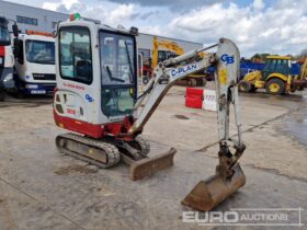 2021 Takeuchi TB216 Mini Excavators For Auction: Leeds, UK – 30th April, 1st, 2nd & 3rd May 25 full