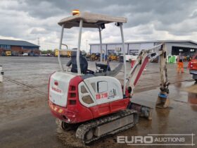 2017 Takeuchi TB216 Mini Excavators For Auction: Leeds, UK – 30th April, 1st, 2nd & 3rd May 25 full