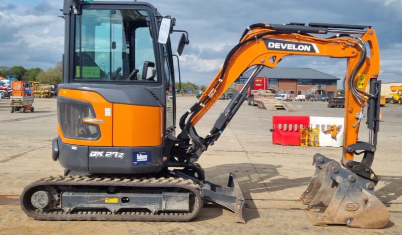 2024 Doosan DX27Z-7 Mini Excavators For Auction: Leeds, UK – 30th April, 1st, 2nd & 3rd May 25 full
