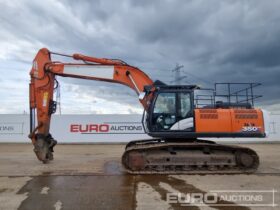 2017 Hitachi ZX350LC-6 20 Ton+ Excavators For Auction: Leeds, UK – 30th April, 1st, 2nd & 3rd May 25 full