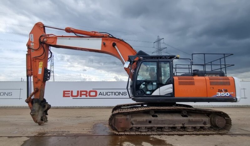 2017 Hitachi ZX350LC-6 20 Ton+ Excavators For Auction: Leeds, UK – 30th April, 1st, 2nd & 3rd May 25 full