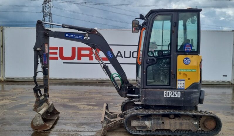 2019 Volvo ECR25D Mini Excavators For Auction: Leeds, UK – 30th April, 1st, 2nd & 3rd May 25 full
