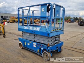 Genie GS2646 Manlifts For Auction: Leeds, UK – 30th April, 1st, 2nd & 3rd May 25 full
