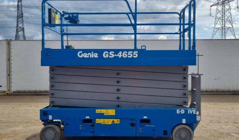 2021 Genie GS4655 Manlifts For Auction: Leeds, UK – 30th April, 1st, 2nd & 3rd May 25 full