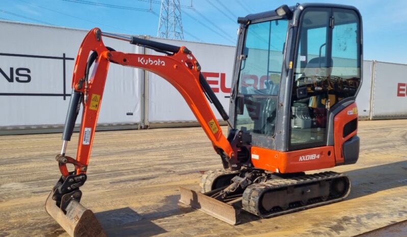 2019 Kubota KX018-4 Mini Excavators For Auction: Leeds, UK – 30th April, 1st, 2nd & 3rd May 25