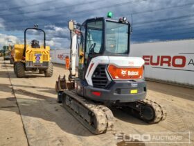 2023 Bobcat E55z Mini Excavators For Auction: Leeds, UK – 30th April, 1st, 2nd & 3rd May 25 full