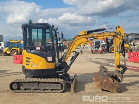 2023 Sany SY26U Mini Excavators For Auction: Leeds, UK – 30th April, 1st, 2nd & 3rd May 25 full