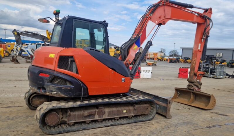 2017 Kubota KX080-4A 6 Ton+ Excavators For Auction: Leeds, UK – 30th April, 1st, 2nd & 3rd May 25 full
