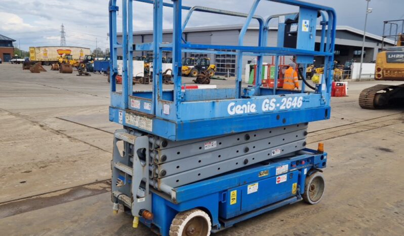 Genie GS2646 Manlifts For Auction: Leeds, UK – 30th April, 1st, 2nd & 3rd May 25 full
