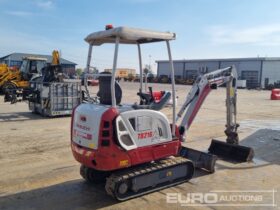 2018 Takeuchi TB216 Mini Excavators For Auction: Leeds, UK – 30th April, 1st, 2nd & 3rd May 25 full