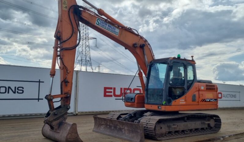 2011 Doosan DX140LC 10 Ton+ Excavators For Auction: Leeds, UK – 30th April, 1st, 2nd & 3rd May 25