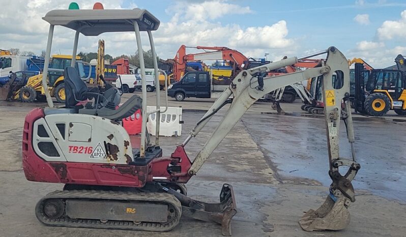2016 Takeuchi TB216 Mini Excavators For Auction: Leeds, UK – 30th April, 1st, 2nd & 3rd May 25 full