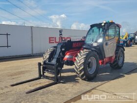 2017 Manitou MLT737 Telehandlers For Auction: Leeds, UK – 30th April, 1st, 2nd & 3rd May 25