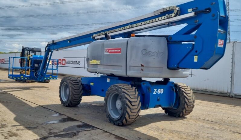 2018 Genie Z80/60 Manlifts For Auction: Leeds, UK – 30th April, 1st, 2nd & 3rd May 25 full