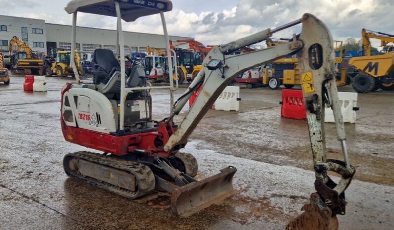 2016 Takeuchi TB216 Mini Excavators For Auction: Leeds, UK – 30th April, 1st, 2nd & 3rd May 25 full