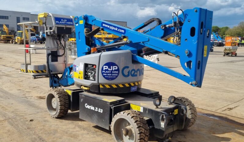2021 Genie Z33/18 Manlifts For Auction: Leeds, UK – 30th April, 1st, 2nd & 3rd May 25 full
