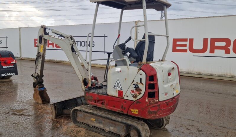 2016 Takeuchi TB216 Mini Excavators For Auction: Leeds, UK – 30th April, 1st, 2nd & 3rd May 25 full