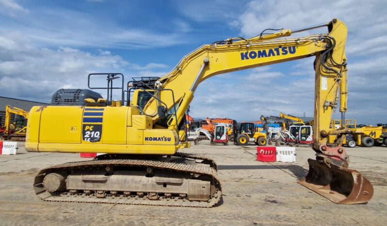 2018 Komatsu PC210LC-11 20 Ton+ Excavators For Auction: Leeds, UK – 30th April, 1st, 2nd & 3rd May 25 full