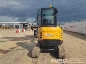 2023 Sany SY26U Mini Excavators For Auction: Leeds, UK – 30th April, 1st, 2nd & 3rd May 25 full
