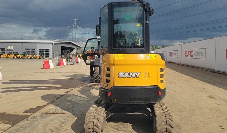2023 Sany SY26U Mini Excavators For Auction: Leeds, UK – 30th April, 1st, 2nd & 3rd May 25 full