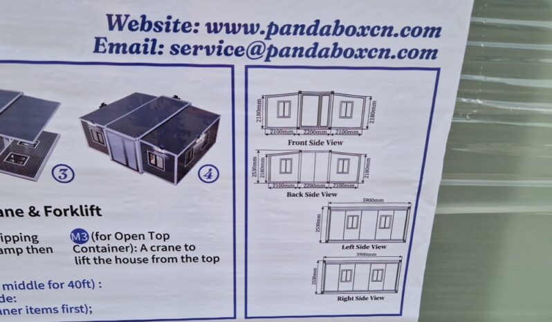 Unused 2025 Pandabox AT221 Containers For Auction: Dromore, NI – 16th & 17th May 2025 For Auction on 2025-05-16 full