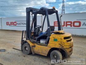 Jungheinrich Diesel Forklift, 2 Stage Mast, Side Shift, Forks Forklifts For Auction: Leeds, UK – 30th April, 1st, 2nd & 3rd May 25 full