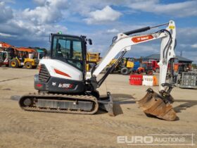 2023 Bobcat E55z Mini Excavators For Auction: Leeds, UK – 30th April, 1st, 2nd & 3rd May 25 full