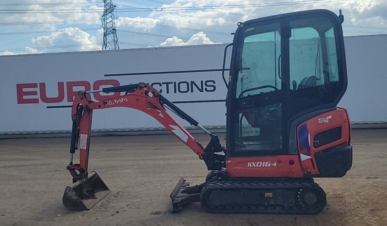 2016 Kubota KX016-4 Mini Excavators For Auction: Leeds, UK – 30th April, 1st, 2nd & 3rd May 25 full