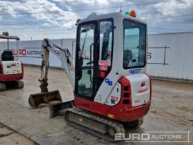2021 Takeuchi TB216 Mini Excavators For Auction: Leeds, UK – 30th April, 1st, 2nd & 3rd May 25 full