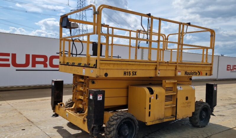 2012 Haulotte H15SXNT Manlifts For Auction: Leeds, UK – 30th April, 1st, 2nd & 3rd May 25