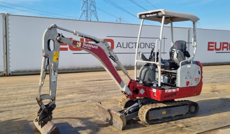 2018 Takeuchi TB216 Mini Excavators For Auction: Leeds, UK – 30th April, 1st, 2nd & 3rd May 25