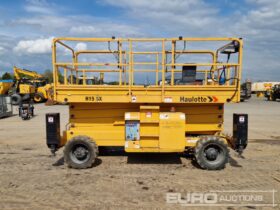 2012 Haulotte H15SXNT Manlifts For Auction: Leeds, UK – 30th April, 1st, 2nd & 3rd May 25 full