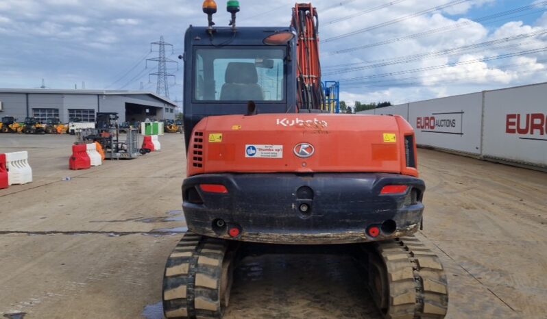 2017 Kubota KX080-4A 6 Ton+ Excavators For Auction: Leeds, UK – 30th April, 1st, 2nd & 3rd May 25 full