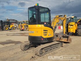 2023 Sany SY26U Mini Excavators For Auction: Leeds, UK – 30th April, 1st, 2nd & 3rd May 25 full