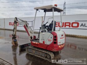 2017 Takeuchi TB216 Mini Excavators For Auction: Leeds, UK – 30th April, 1st, 2nd & 3rd May 25 full