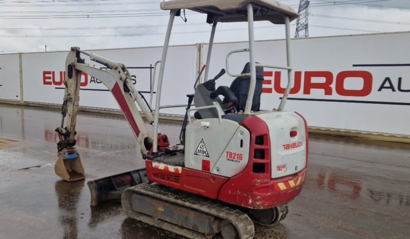 2017 Takeuchi TB216 Mini Excavators For Auction: Leeds, UK – 30th April, 1st, 2nd & 3rd May 25 full