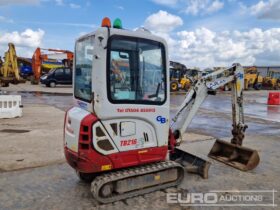 2021 Takeuchi TB216 Mini Excavators For Auction: Leeds, UK – 30th April, 1st, 2nd & 3rd May 25 full