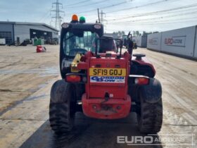 2019 Manitou MT625H Comfort Telehandlers For Auction: Leeds, UK – 30th April, 1st, 2nd & 3rd May 25 full